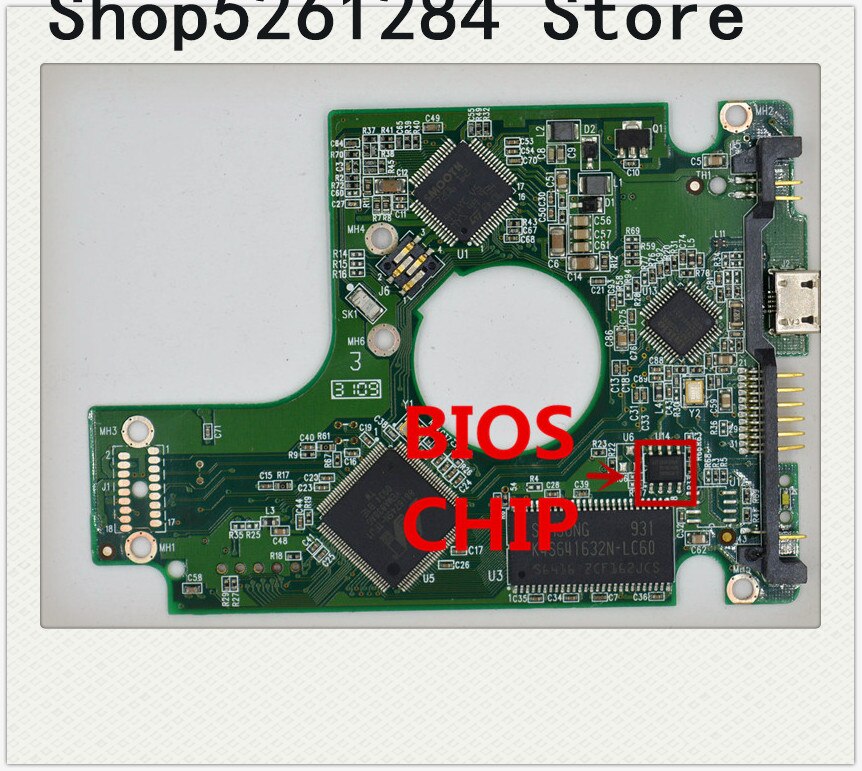 HDD PCB   2060-701650-000 REV P1, WD 2.5 USB 3.0 ϵ ̺    2061-701650-000